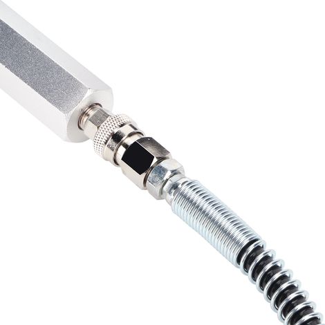 91 cm (36 Zoll) schwarzer CO2/Soda-Schlauchadapter-Satz CGA320 TR21-4, Doppelgewinde, gute Abdichtung, mit Montagematerial (1/5)