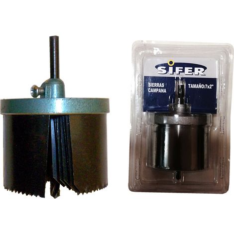 LAMELLE 7 SEGHE A CAMPANA 26 32 38 45 50 56 63mm + BROCAF0086