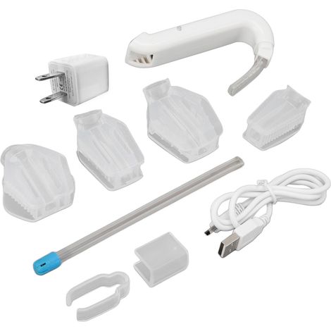Lampe intra-orale sans fil pour blanchiment dentaire, lumière LED avec aspiration douce, alimentation 110-240V prise US. (1/5)
