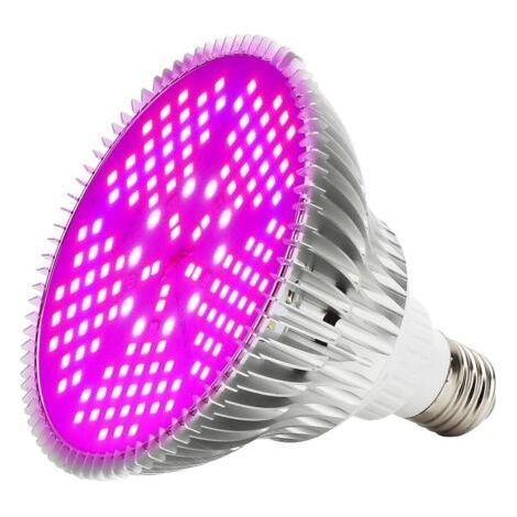 Ampoule LED de Croissance à Spectre Complet 100W LED Lumière de Croissance 150 LED Lampe pour Plante E27 Plante D'intérieur élèvent des Fleurs de Lampe Croissant Ampoules de Lumières pour Serre Jardin (1/5)