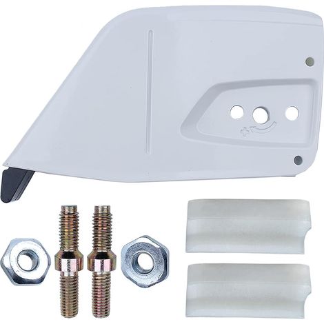 Cache pignon de chaîne Adefol avec écrous de réglage, goujons et bande de protection pour tronçonneuses Stihl MS341 MS361 MS362 MS441, remplace 1135 640 1703 (1/5)