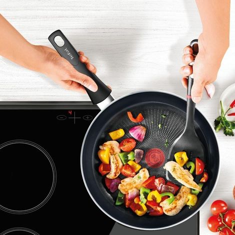 Tefal Force Poêle Aluminium 24 cm Antiadhésif Titanium