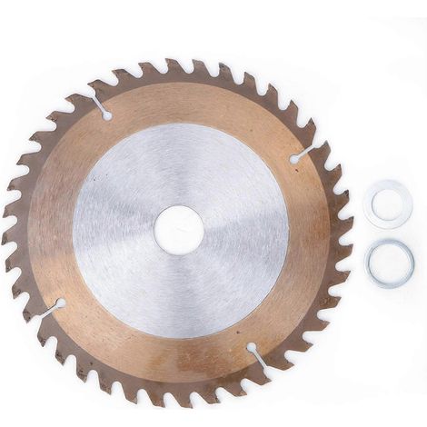 Lame de scie circulaire en carbure de tungstène (TCT) de 7 pouces x 25,4 mm pour le travail du bois, 40 dents