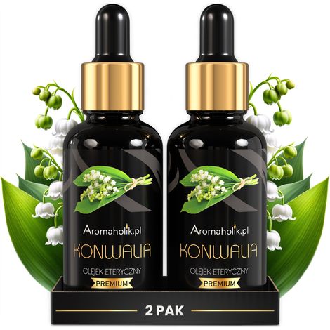 ACEITE ESENCIAL AROMAHOLIC DE LIRIO DEL VALLE 100% NATURAL - 2 x 30 ml LIRIO DEL VALLE