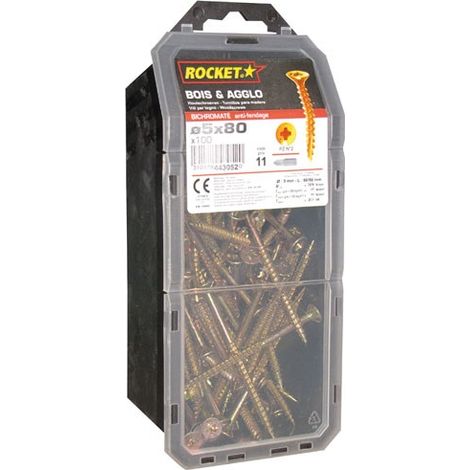 Vis Rocket Tf Pozi 5x80 Vybac 100p - Rocket