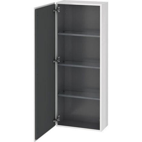 Duravit L-CUBE mobile 500x243x1320mm apertura sinistra noce scuro