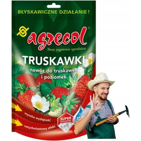 Engrais cristallin pour fraises, fraises des bois et framboises, solution de 350 L (1/3)