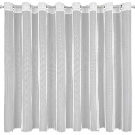Fertiggardine Esel 350x150 cm weiß