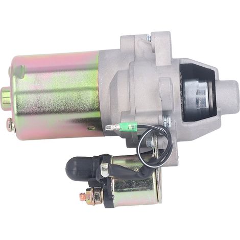 Accessoire de remplacement de démarreur avec électrovanne pour générateur de moteur à essence 168F 170F GX160 GX210 DC12V (1/5)