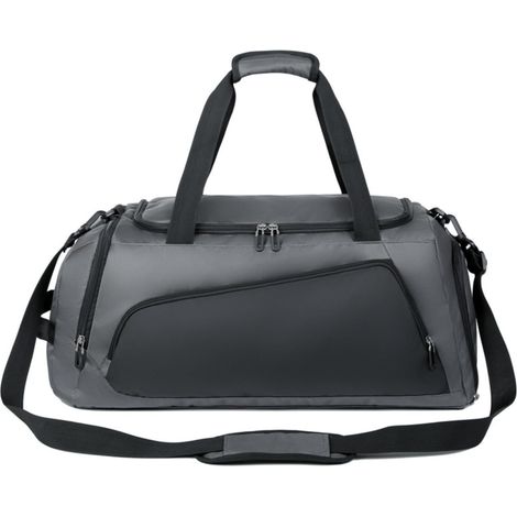 Sports Bag with Shoe Compartment, Water-Repellent, Multifunctional Gym Bag, Luggage for Escapa, Style to 3, Grey, Color to 3 (1/5)