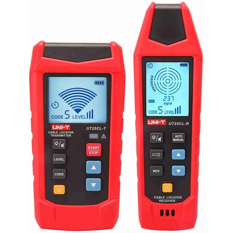 Détecteur de câbles UNI-T UT25CL : scanner électrique pour murs, localisateur de câbles souterrains, traceur de fils, détecteur professionnel de lignes cachées (1/5)