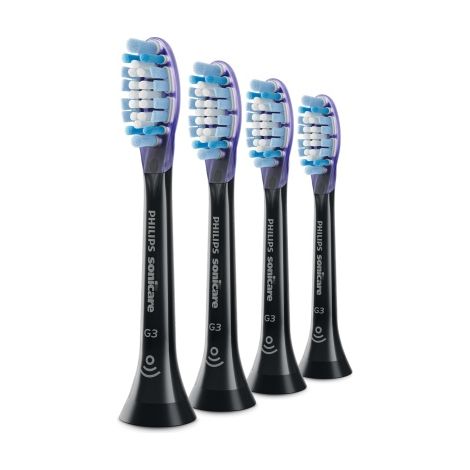 Philips Sonicare G3 Premium Gum Care HX9054/88 Schallzahnbürstenköpfe, Schwarz