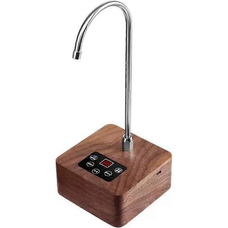 Wiederaufladbarer Wasserspender, intelligente elektrische Wasserpumpe für Wasserflaschen, Tischgetränkespender, Wasserpumpgerät (1/5)
