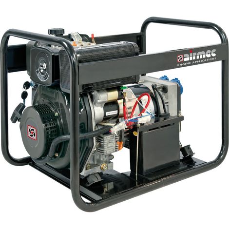 AIRMEC HS 5000-E Generatore 5 kW MONOFASE DIESEL