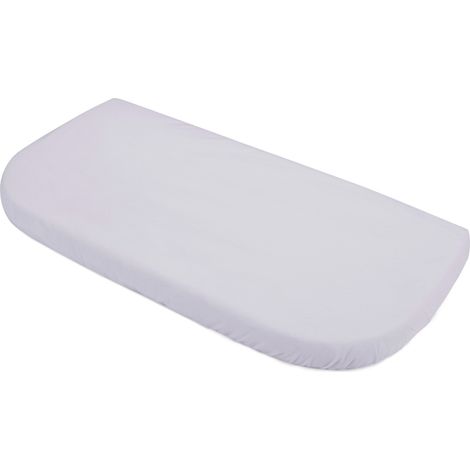 Waldin Sábana Bajera Jersey Cuna Colecho 7 en 1, 73 x 37 cm, Gris