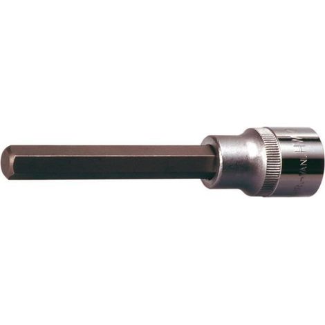 Douille Longue À 6 Pans - 12 7 Mm - 14 Mm - Acier Chrome Vanadium - 110 Mm - 2 Pièces