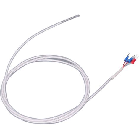 Sonde thermocouple type K, capteur de température PT100 RTD haute précision, étanche avec câble blindé de 2 mètres, jauge de mesure professionnelle (1/5)