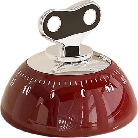 Timer da cucina magnetico, timer per cucinare, timer meccanico retrò, timer da 60 minuti, retro magnetico, non richiede batterie (1/5)