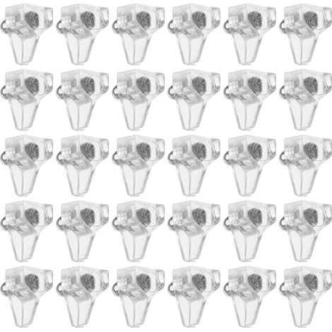 100 supports d étagère en plastique avec noyau optique pour (1/5)