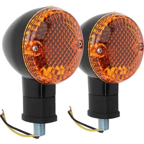Clignotant de moto rétro, ampoule indicateur style café racer pour Bolt XV950 R/C Spec 2 (1/5)