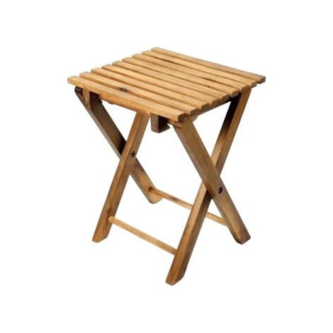 TrendLine Blumenhocker 37 cm Blumentisch Blumenständer Beistelltisch Hocker Holz