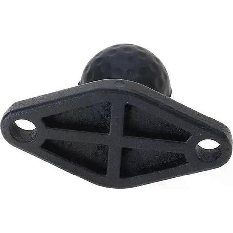 Aluminiumlegierung Motorrad-Befestigungsadapter 25mm Kugelgelenk für Kopfhalterung Basis Fahrrad Handy GPS Halterung Ständer-JXLGV (1/4)