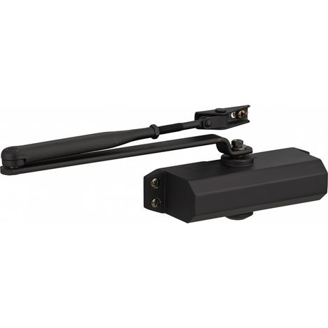 THIRARD - Ferme-porte automatique réversible hydraulique force 3, noir - THIRARD (1/4)