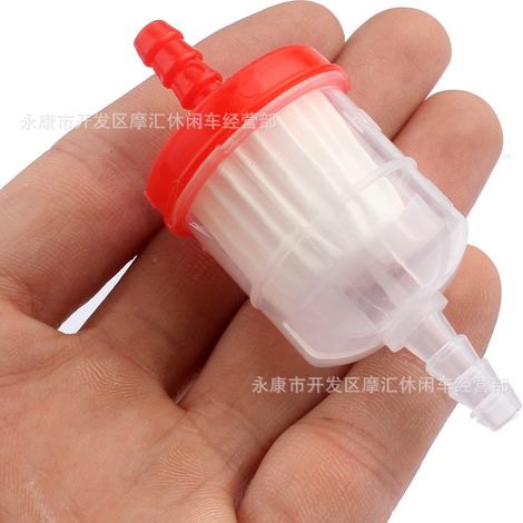 100 Mixed Color Motorcycle GY6 Scooter Off-Road ATV Beach Buggy Fuel Filter Fuel Cup Filter Element (1/4)