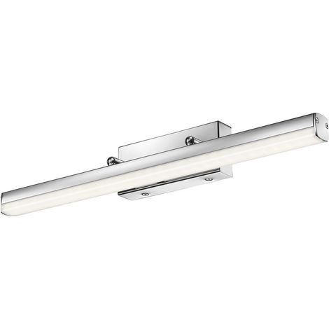 Merano Downey 49cm Salle De Bains Sur Miroir Lumière Chrome Aluminium LED 12W 1174Lm 3000K IP44