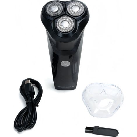 Rasoir électrique Aigostar pour hommes, 3 têtes flottantes, rechargeable, portable (1/4)