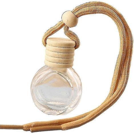 Flacon diffuseur d'aromathérapie pour voiture, flacons diffuseurs vides et rechargeables à suspendre, flacons décoratifs pour voiture - Lacet (1/5)
