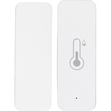 Capteur De Temperature - Et Hygrometre - Wifi 2,4 Ghz - Plage -20 À 60 °C - Précision ±1 °C - 0 À 100 % Rh - ±5 % Rh - Pour Maison Bureau Serre Terrarium - 1 Pièce (1/4)