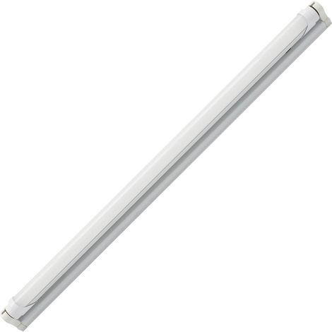 Kit Tubo LED T8 G13 120 cm 18W 140lm/W  Nano PC + Supporto Portatubo  No Flicker 4000K Bianco Naturale No