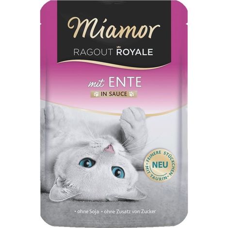 Ragoût Royal Miamor au canard en sauce - Sachet de 100 g