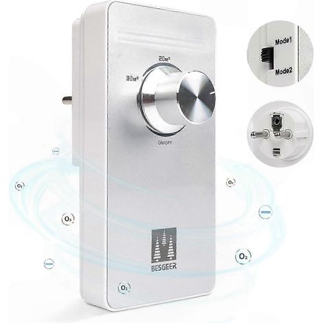 Ozon-Luftreiniger zur Geruchsbeseitigung und Sterilisation, ideal für Schlafzimmer und Badezimmer (1/5)
