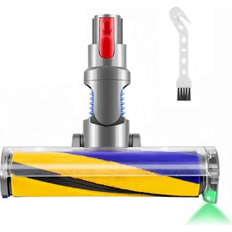 Brosse pour aspirateur Dust Detect Aspirateur accessoire pour V15 V11 V10 V8 V7 Hardwood Floor Soft Roller Brosse avec Optical G (1/5)