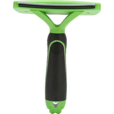 Brosse multifonction pour l'élimination des poils d'animaux, le nettoyage et le démêlage des poils de chats et de chiens (longueur : 100 mm / 3,94 po). (1/5)