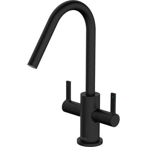 Bristan CSH EFSNK BLK Cashew Easyfit Monobloc Kitchen Sink Mixer Tap Black (1/5)
