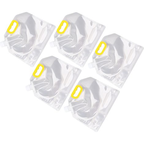 5 sacs de conservation hermétiques pour céréales. Sac de conservation transparent réutilisable pour riz, céréales, farine et noix, 1,5 kg. (1/5)
