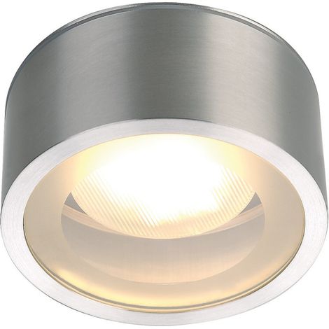 Plafonnier extérieur ROX alu brossé GX53/TCR-TSE 11W max IP44 - SLV - 1000339 (1/3)