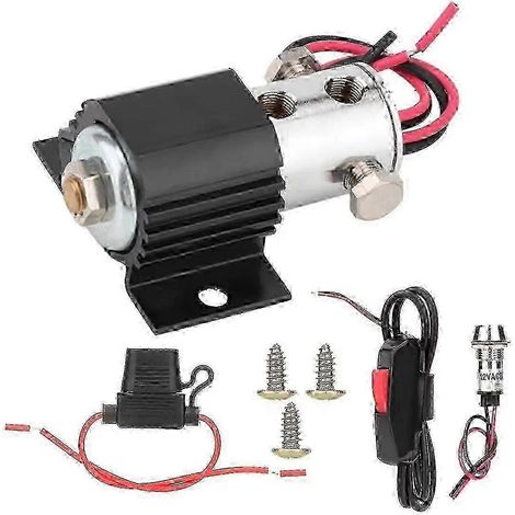 Kit de conduite de frein pour voiture, solénoïde 1000 psi, conduite de frein enroulée 12-16 V S Hwy( ) (1/5)