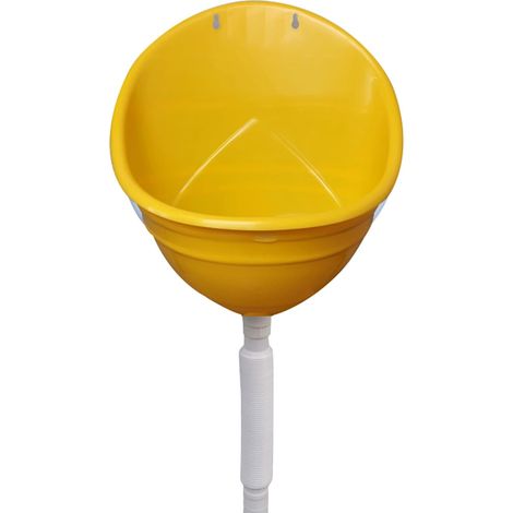 Plastic Urinals Male Waterless Urinals with Hose,Large Outdoor Camping Public Toilet Urinal Inverter,Wall Mounted Urinals Splash Proof Toilet Compos (1/5)