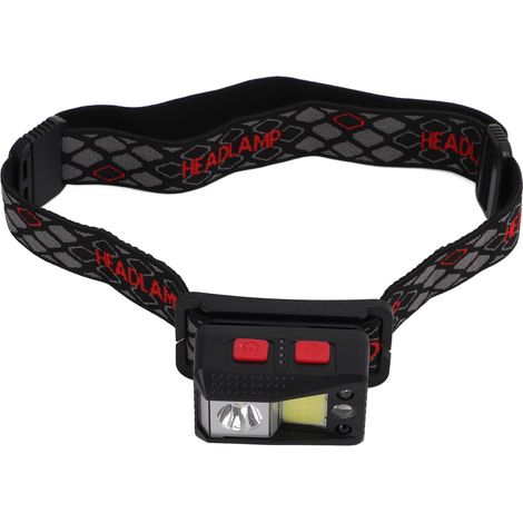 XPG+COB-Stirnlampe mit Bewegungssensor, USB-aufladbar, für Outdoor-Laufen und Bergwandern (1/5)