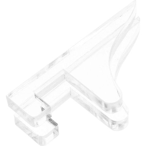Support pour cadre photo en acrylique transparent, stable et idéal pour une présentation sur bureau. Convient aux photos 10x15 et 13x18 cm. Lot de 2 pour photos et œuvres d'art. (1/5)