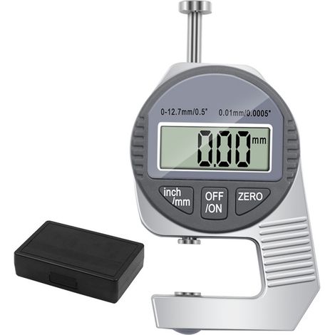 Medidor de espesor portátil de 0-12,7 mm con medición de presión digital. (1/5)