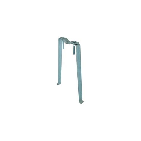 ZANCA DA MURARE AD U PER ANTENNA FISSA  tipo fissa cm.45