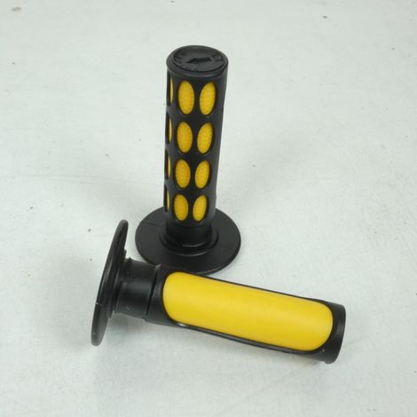 Paar Griff Ø20mm Ø24mm mx racing gelb Sifam für Motorrad poi1004y (1/4)