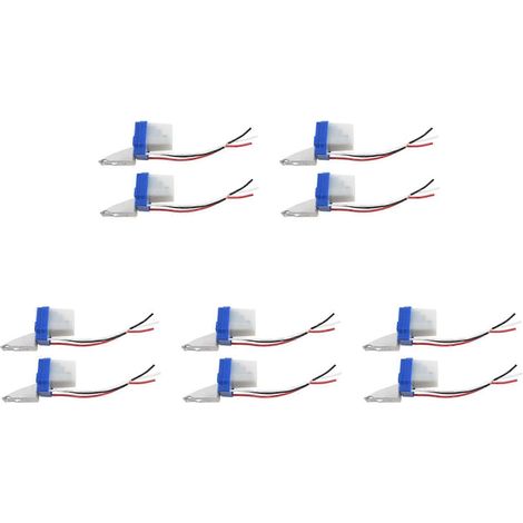 Lot de 10 interrupteurs automatiques à capteur photoélectrique pour éclairage public (220 V, 10 A). (1/5)