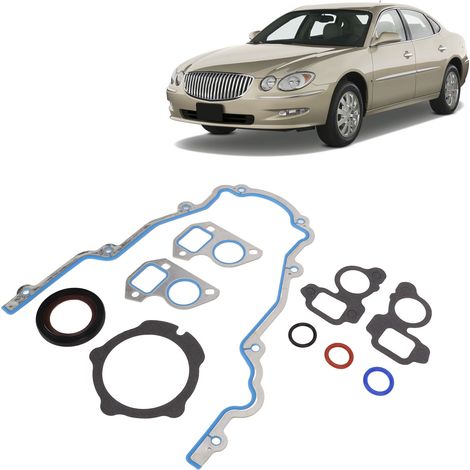 Joint de couvercle de distribution avant 12639249 compatible avec les moteurs GM Chevy LS Vortec 4.8, 5.3, 5.7 et 6.0L. (1/5)