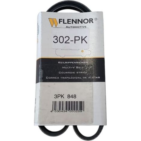 3pk848 cinghia poly-v alternatore servizi marca flennor (1/5)